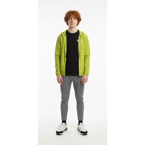 Nike Air Max SYSTM Size 5.5Y White Black Volt Running Shoes Youth Boys Sneakers